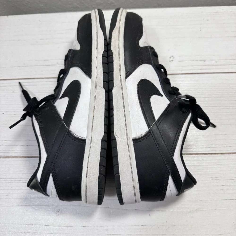 Nike Dunk Low Retro White Black Panda (GS) Unisex Kids Size 3Y CW1588-416
